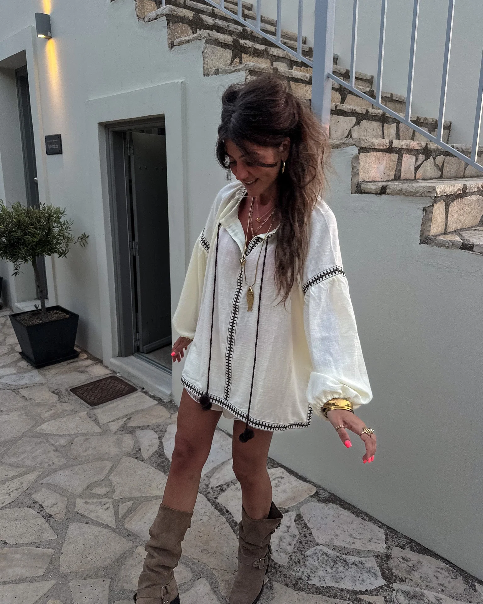 Spruce Blouse Creme