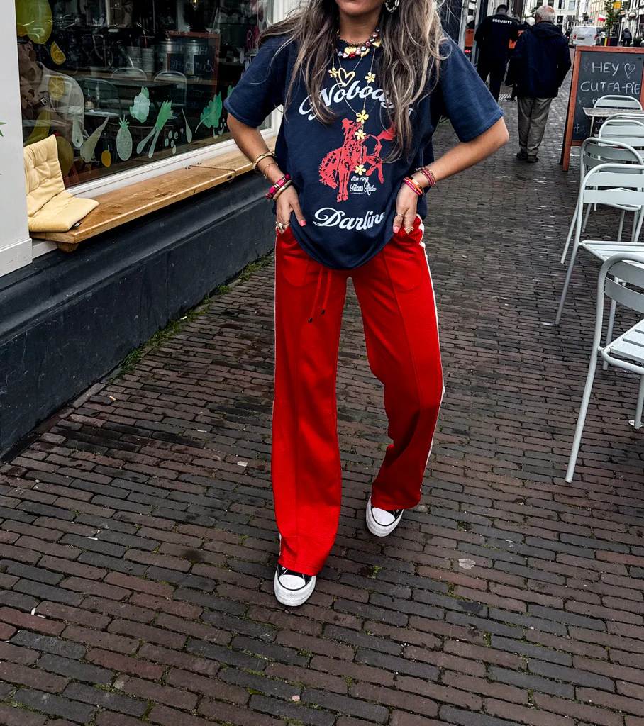 Star Joggings Pants Rood - Image 7