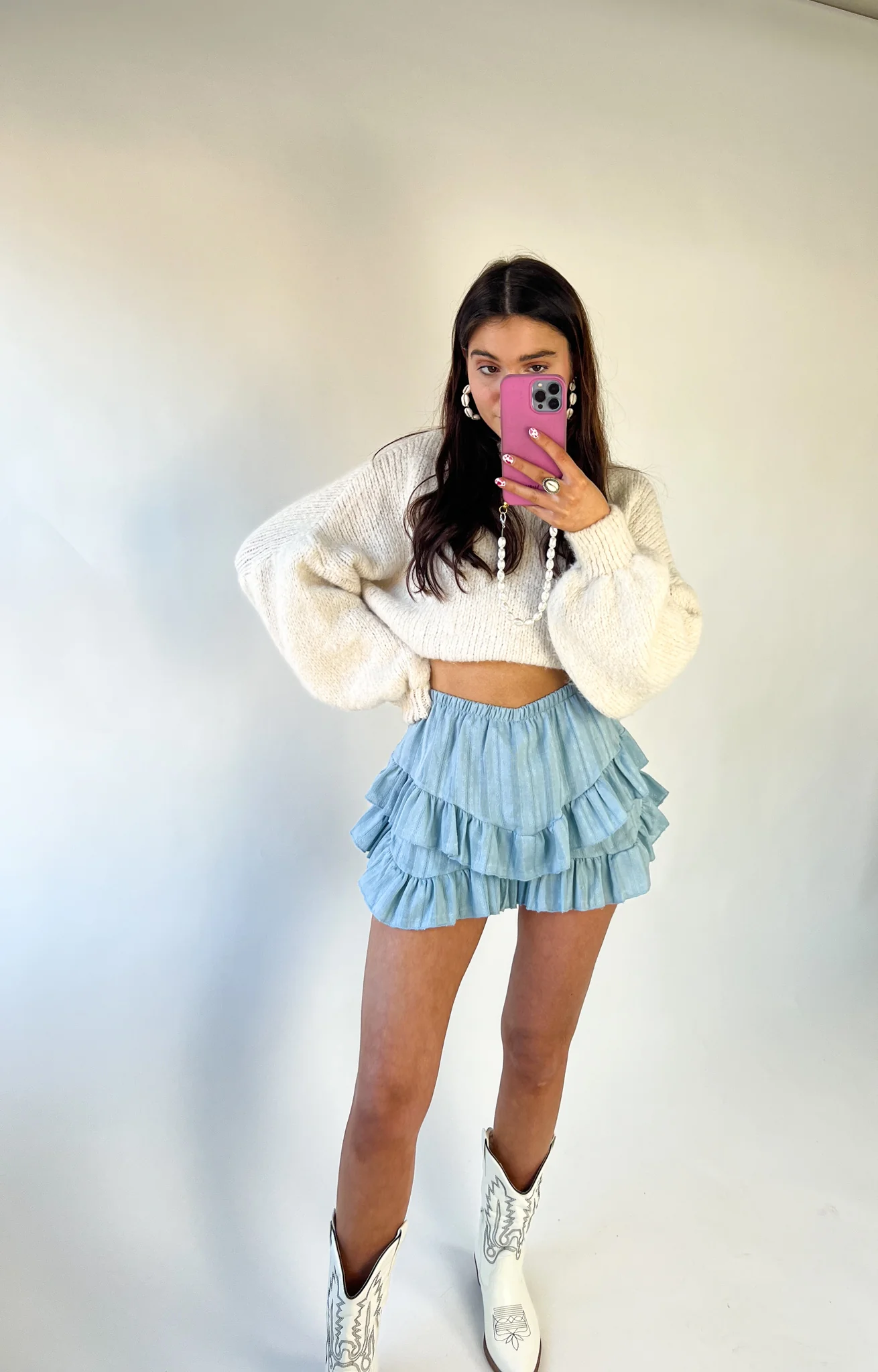 Sunkissed Skort Lichtblauw - Image 5