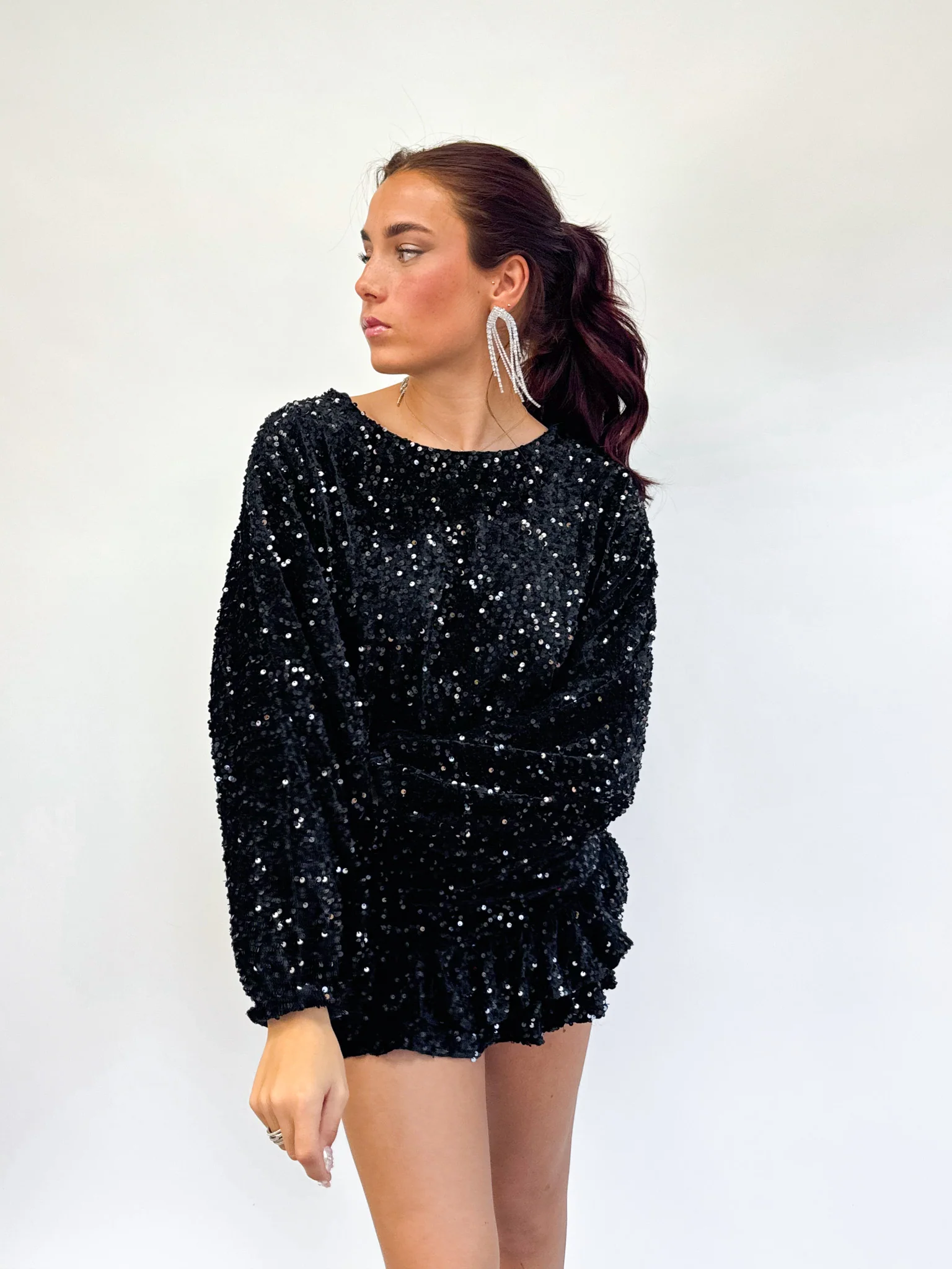 Timeless Charm Top Black - Image 3