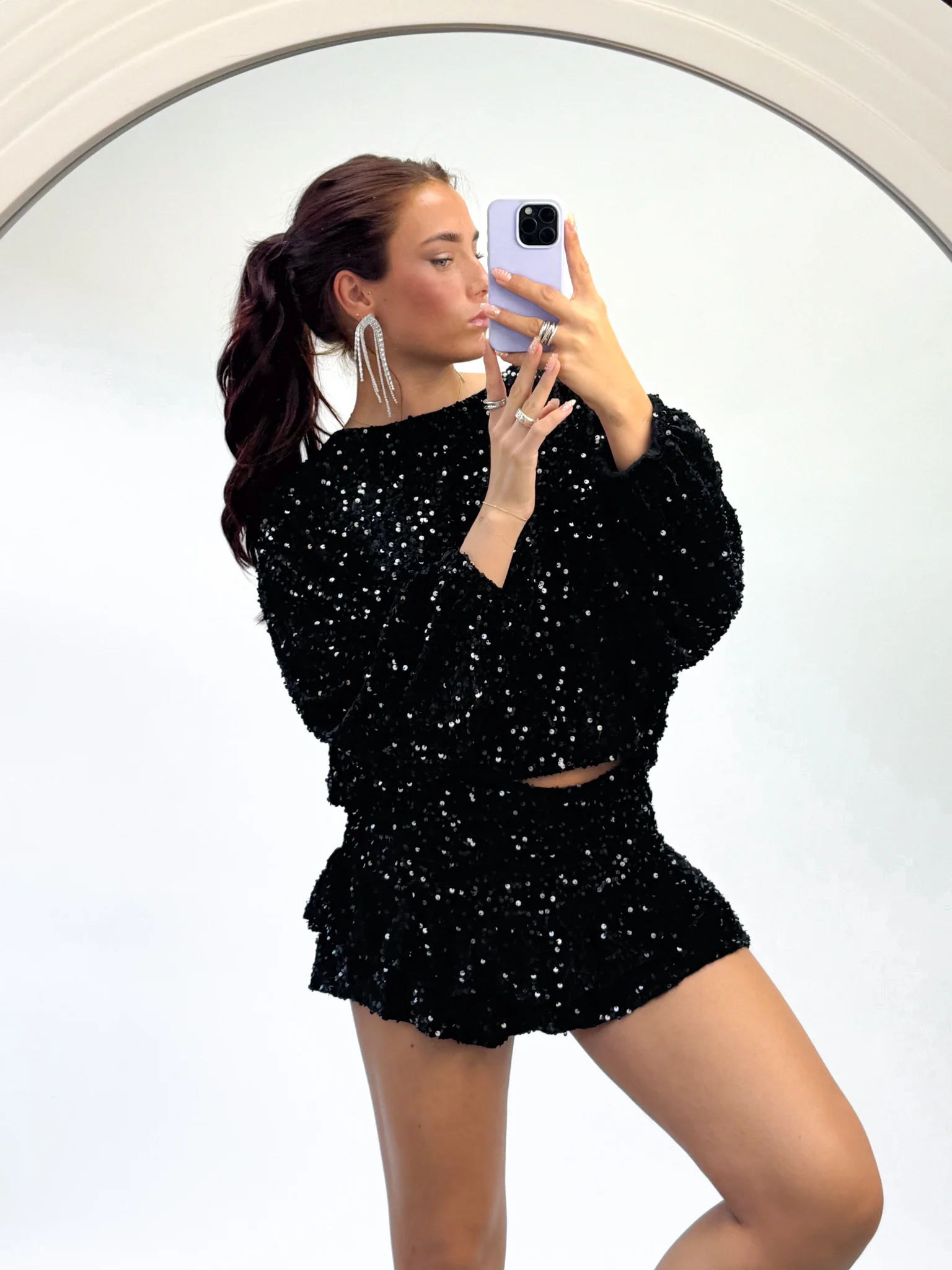 Timeless Charm Top Black - Image 6