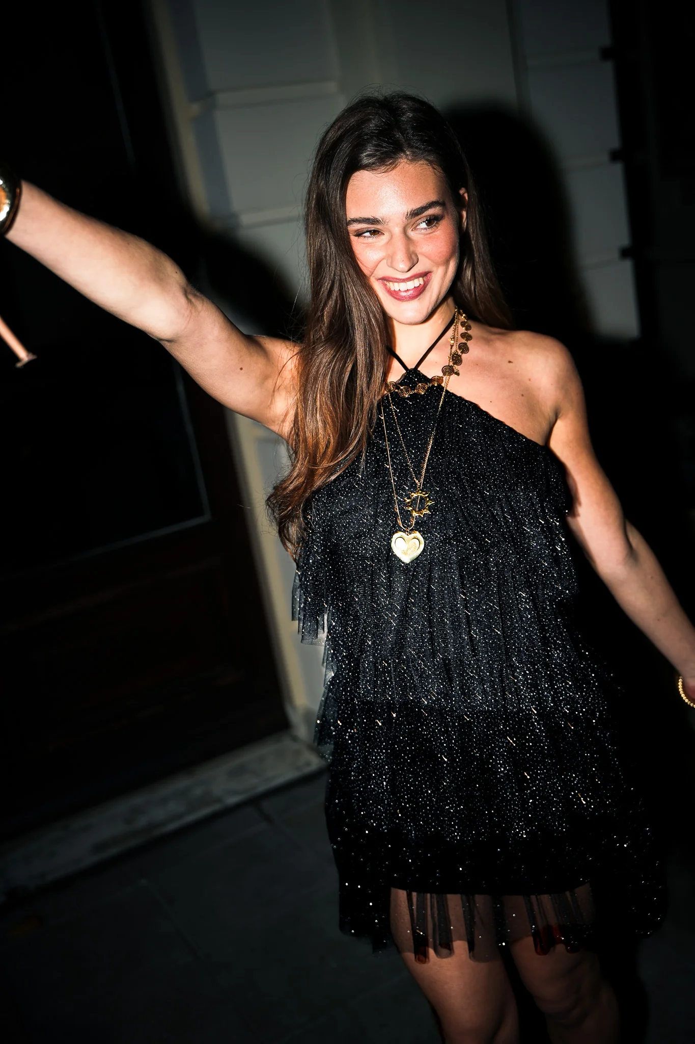 Twinkle Nights Jurk Zwart - Image 5