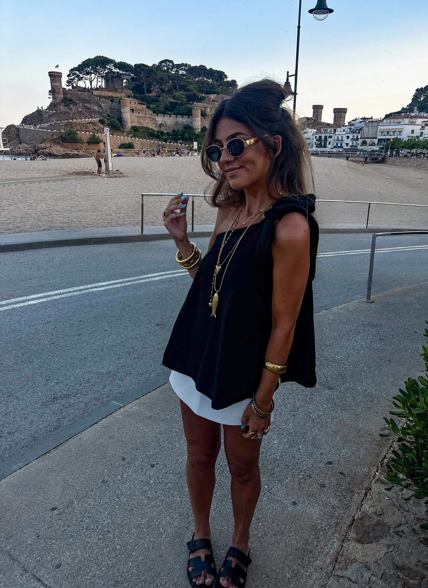Venice Halter Top Zwart - Image 2
