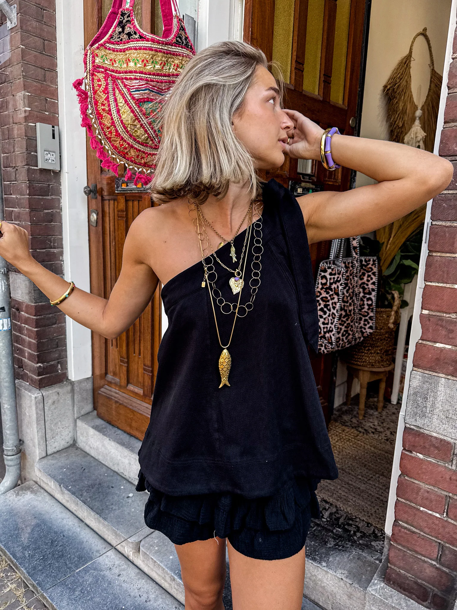 Venice Halter Top Zwart - Image 7