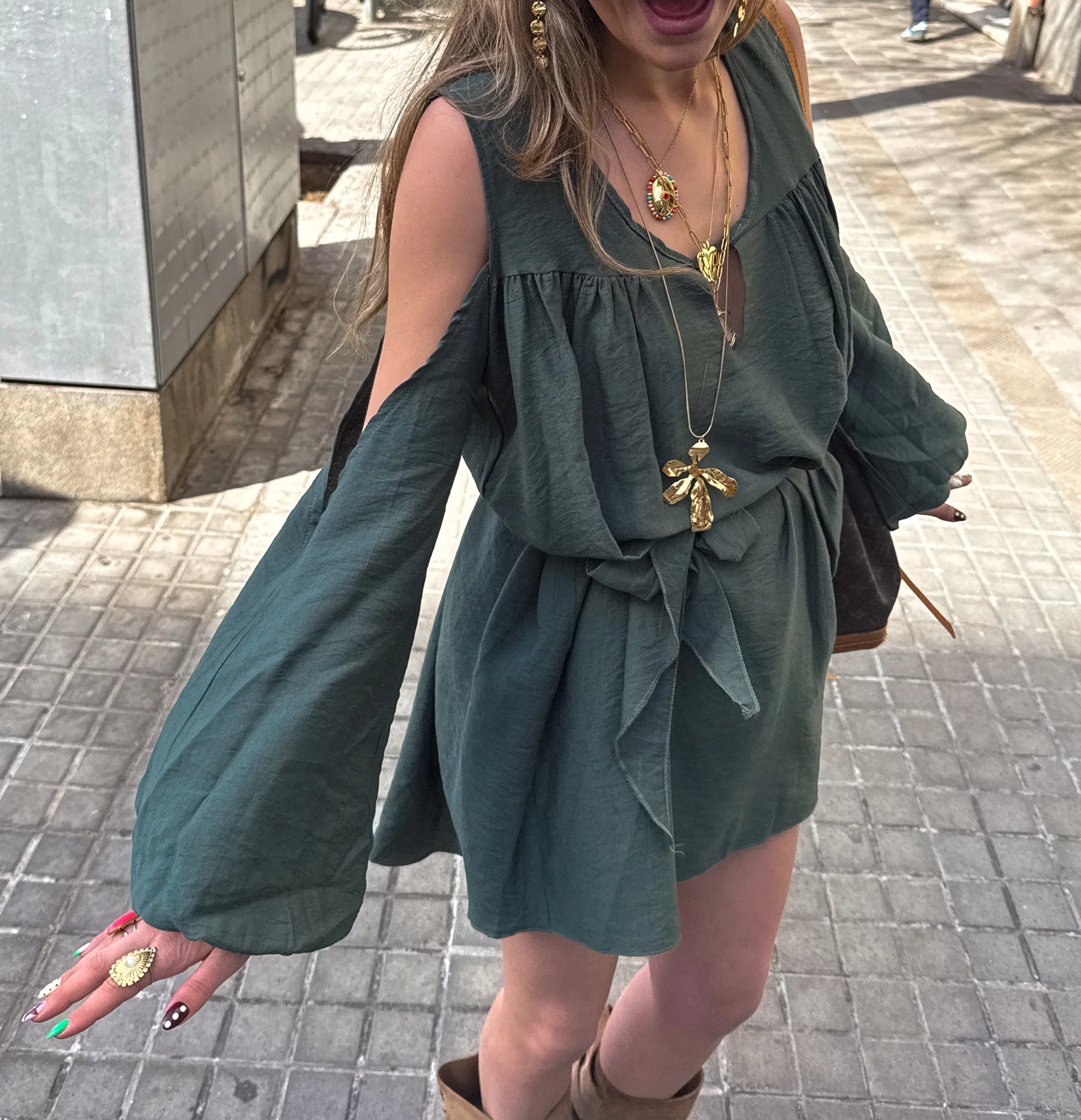 Victoria Jurk Khaki - Image 3