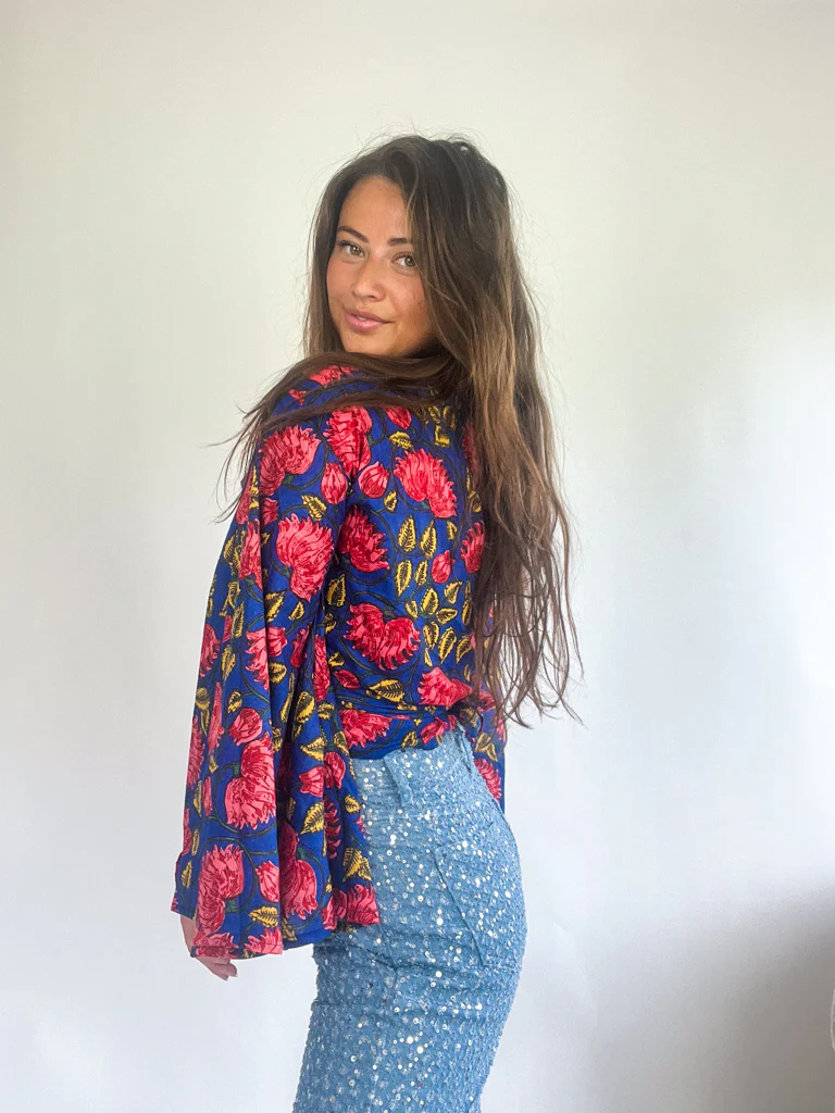 Wildflower Kimono Top - Image 4