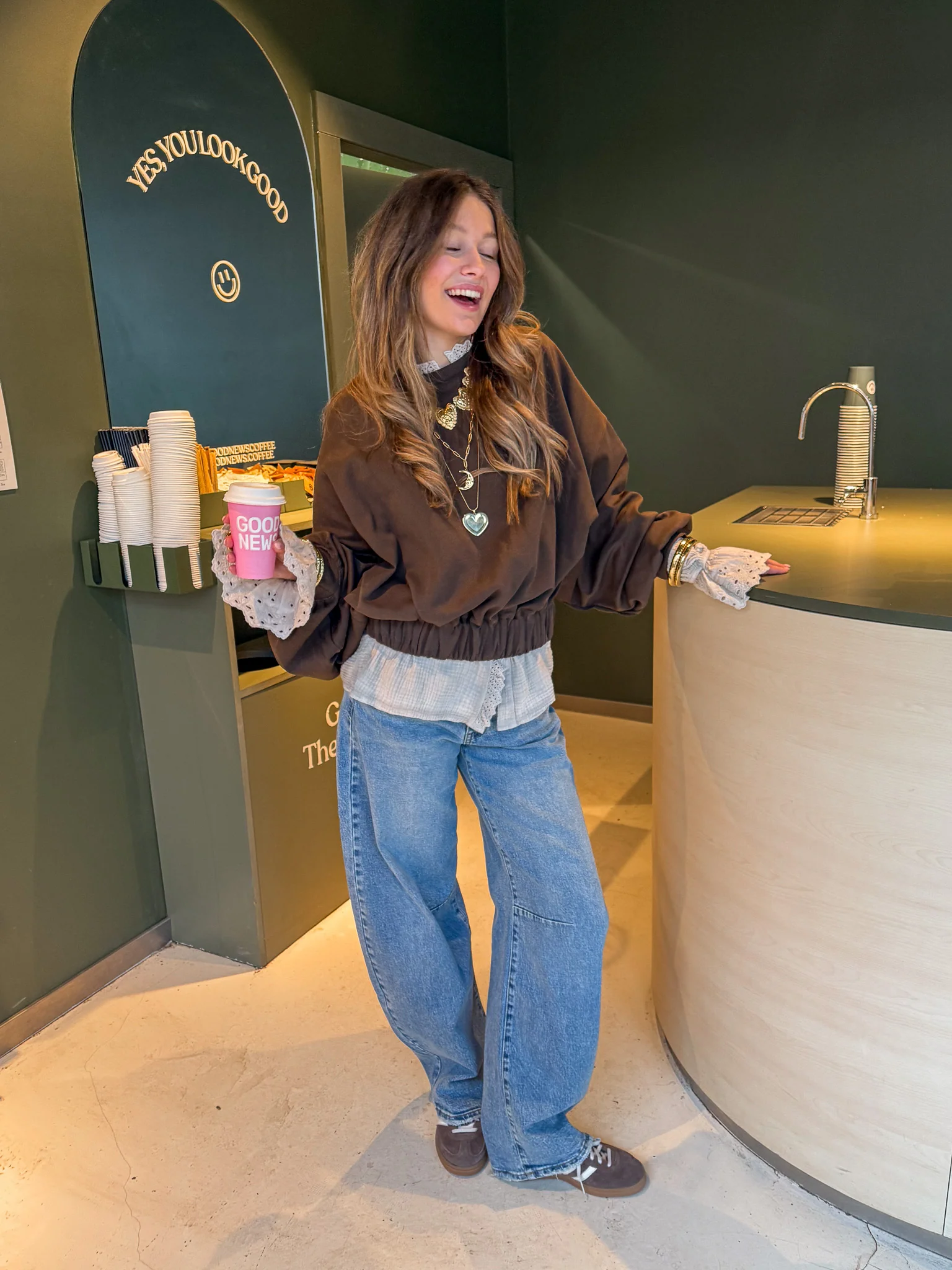 Yrsa Sweater Bruin - Image 5