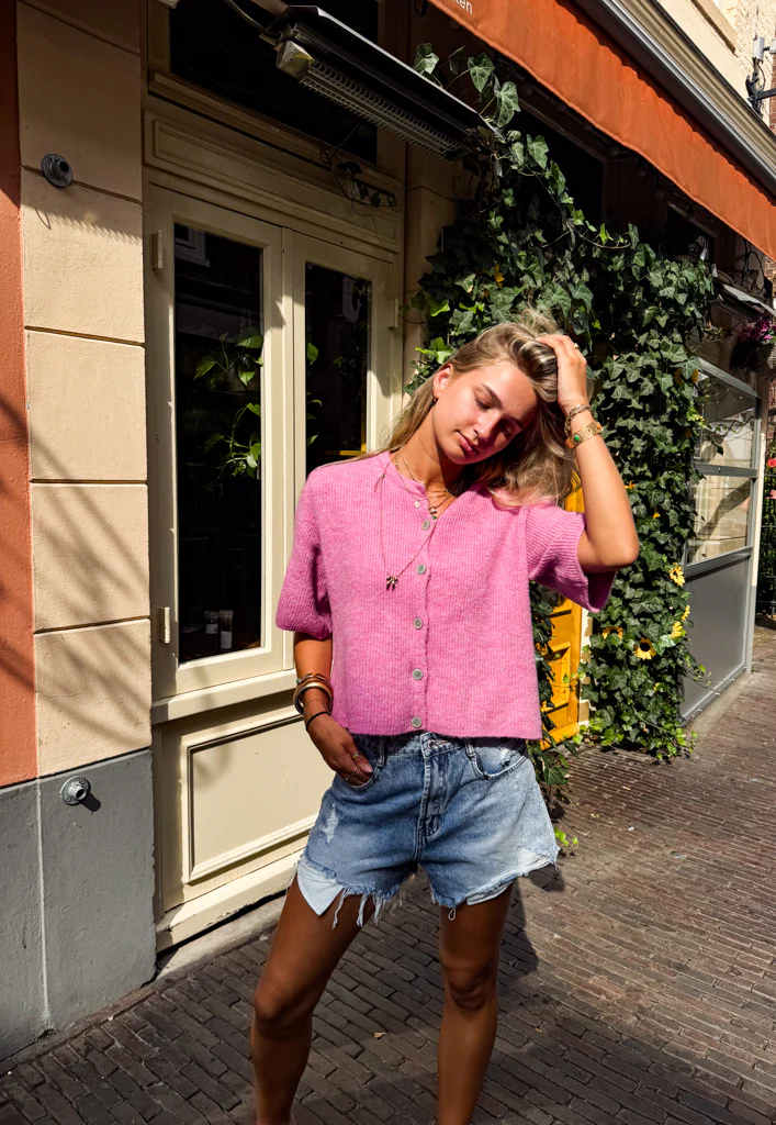 Zara Damaged Denim Shorts - Image 8